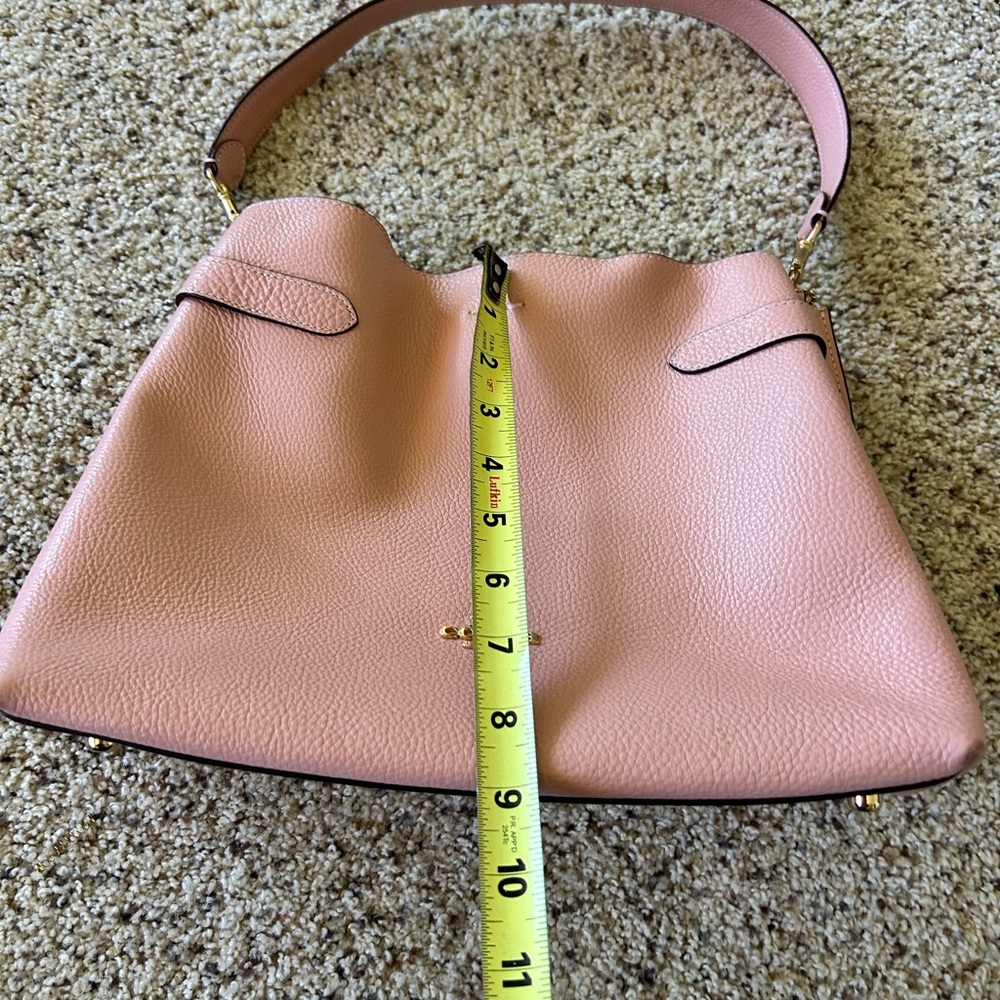 Coach Blush Pink Leather Shoulder Bag - Picture 4 of 5